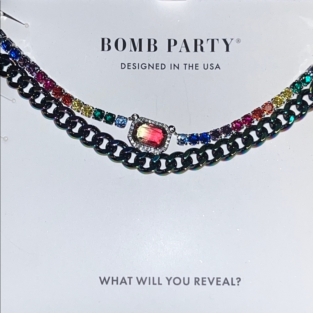 Bomb party spring luxe 2023 necklace